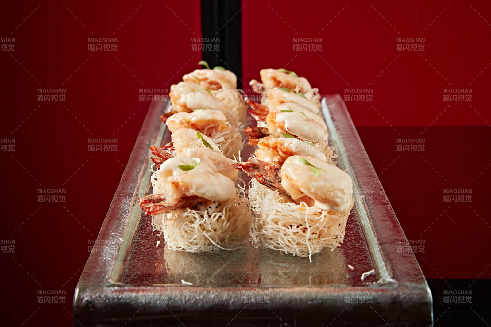 金丝起司大虾球