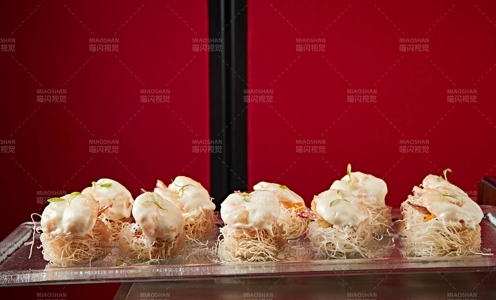 金丝起司大虾球