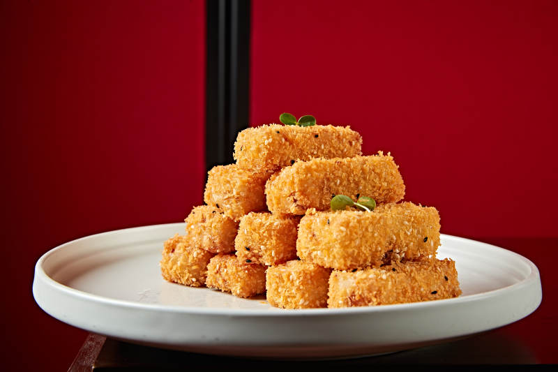 面包糠拖面炸鳕鱼条