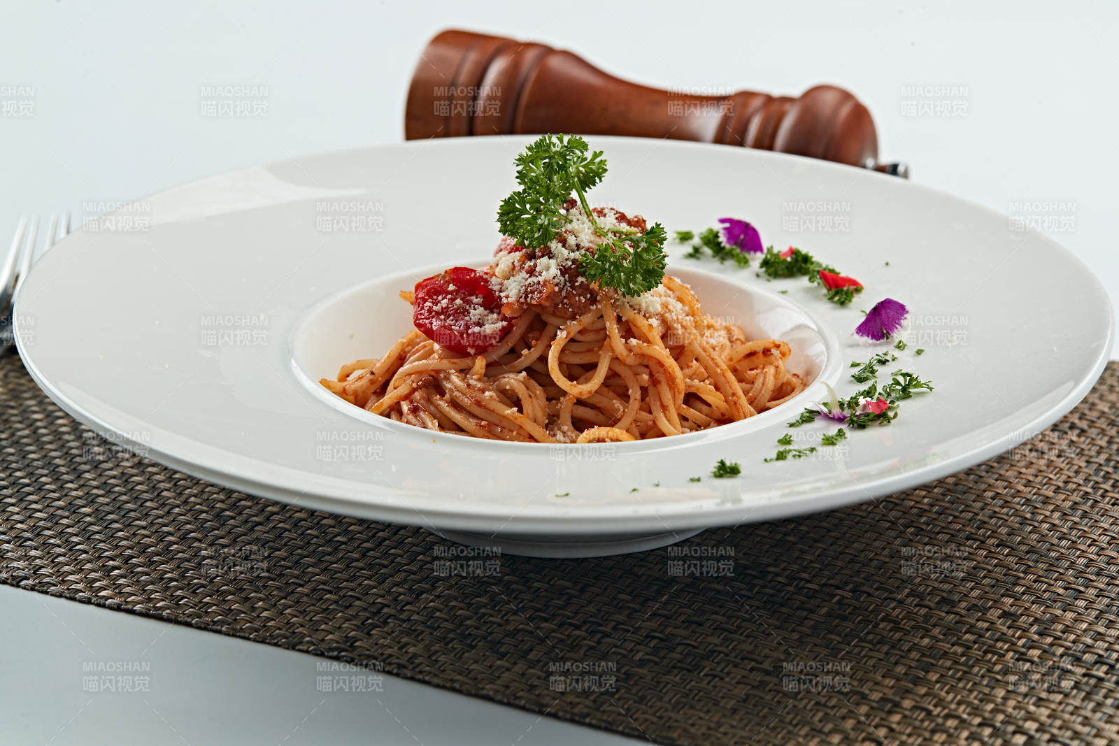 意大利茄汁肉醬面意面