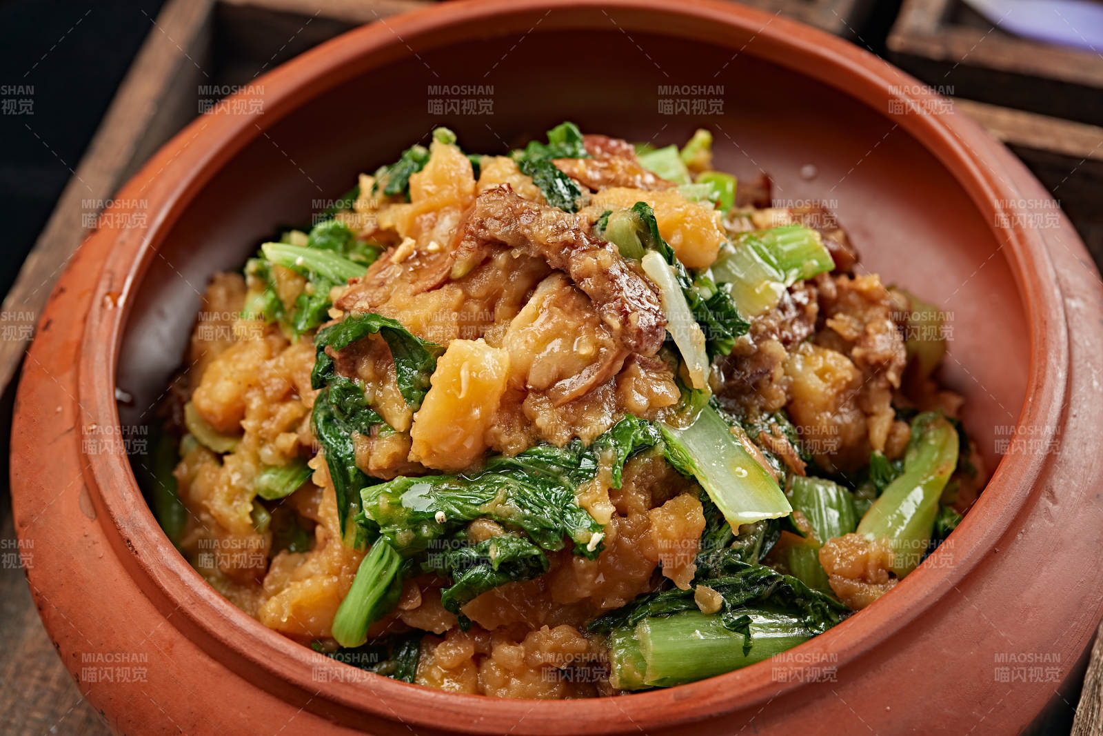 五花肉土豆燉小白菜