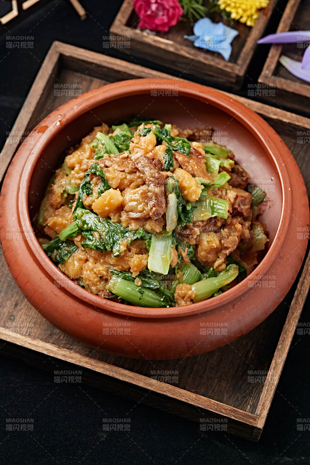 五花肉土豆燉小白菜