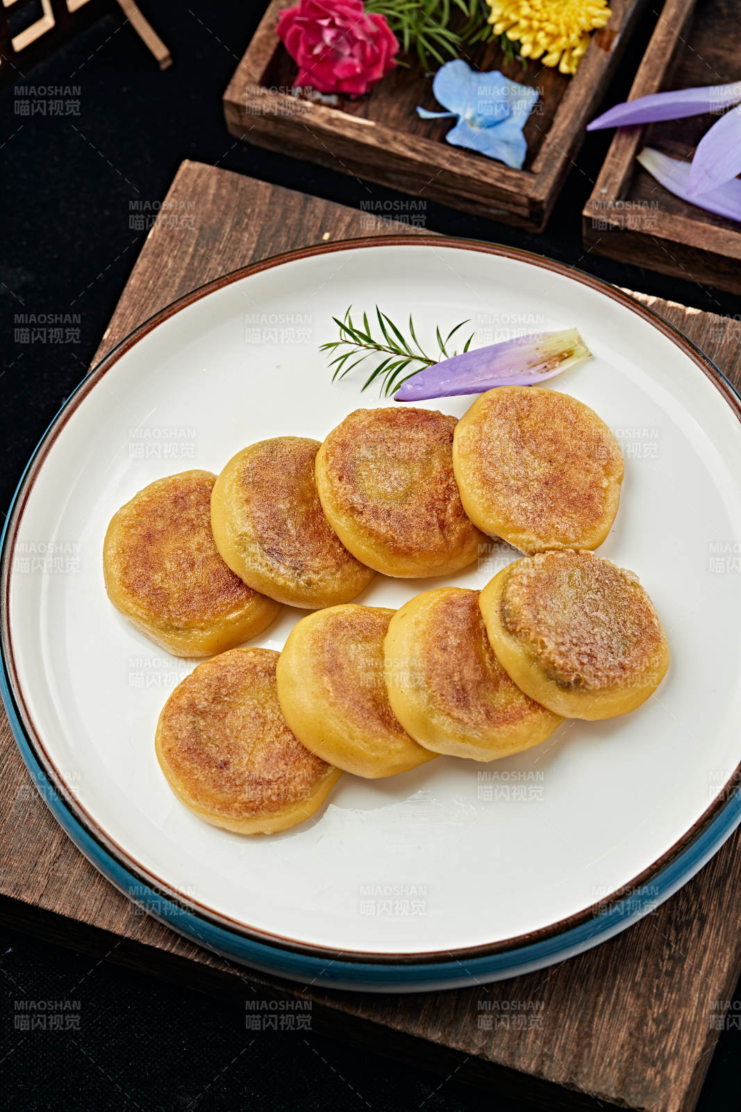 油炸红糖豆馅黄面糕