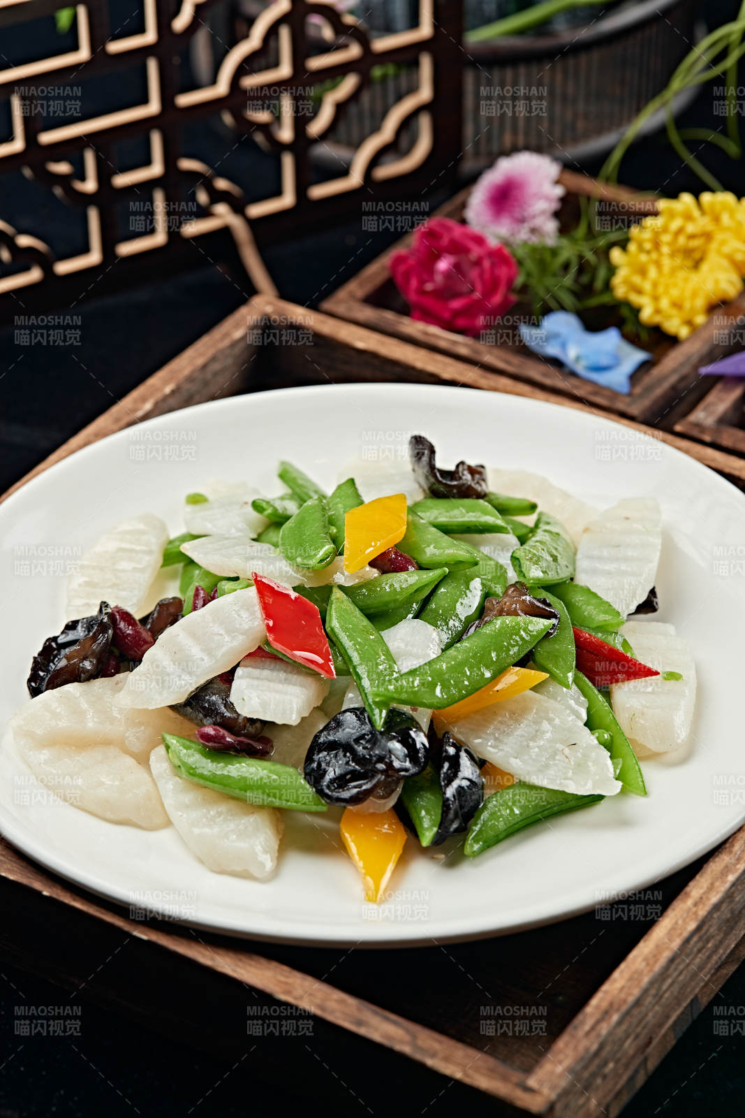 粵菜小炒荷塘月色