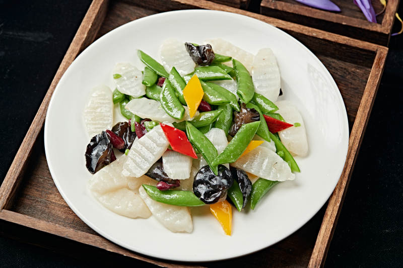 粤菜小炒荷塘月色