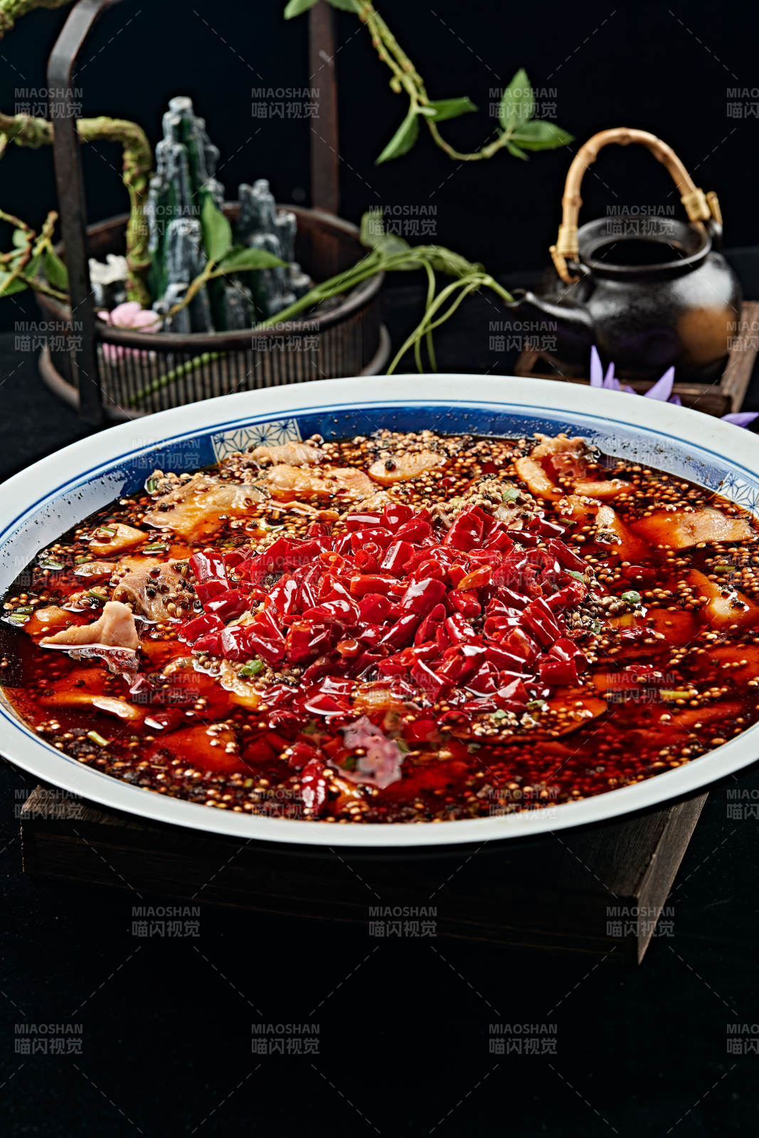 藤椒香辣水煮草魚片