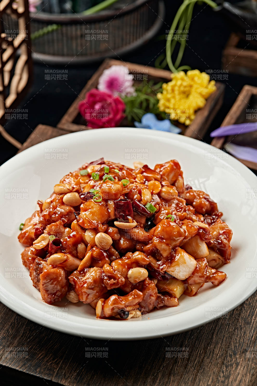 传统川菜宫保鸡丁