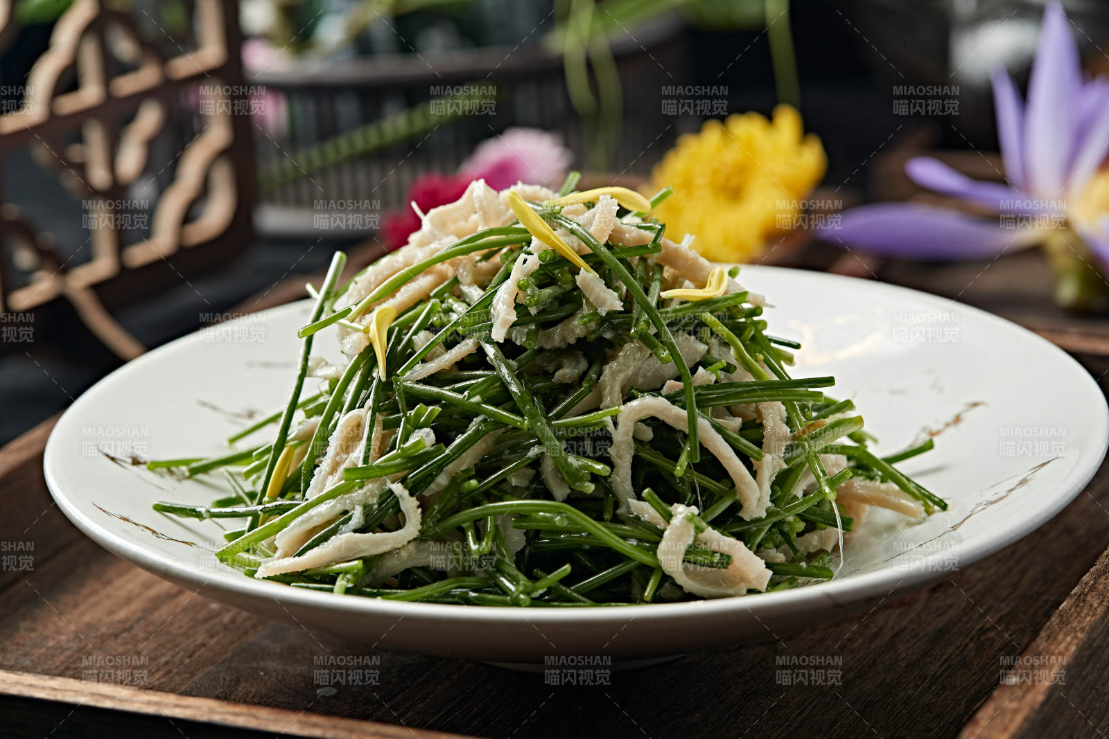 涼拌沙蔥羊肚絲