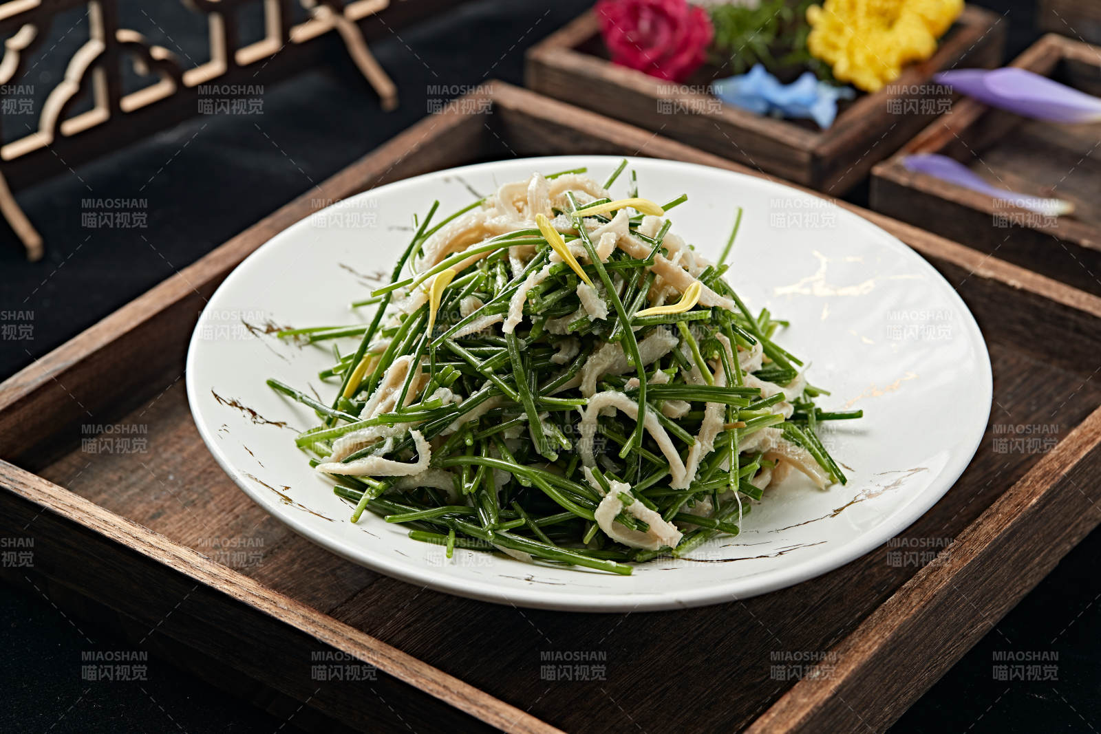 涼拌沙蔥羊肚絲