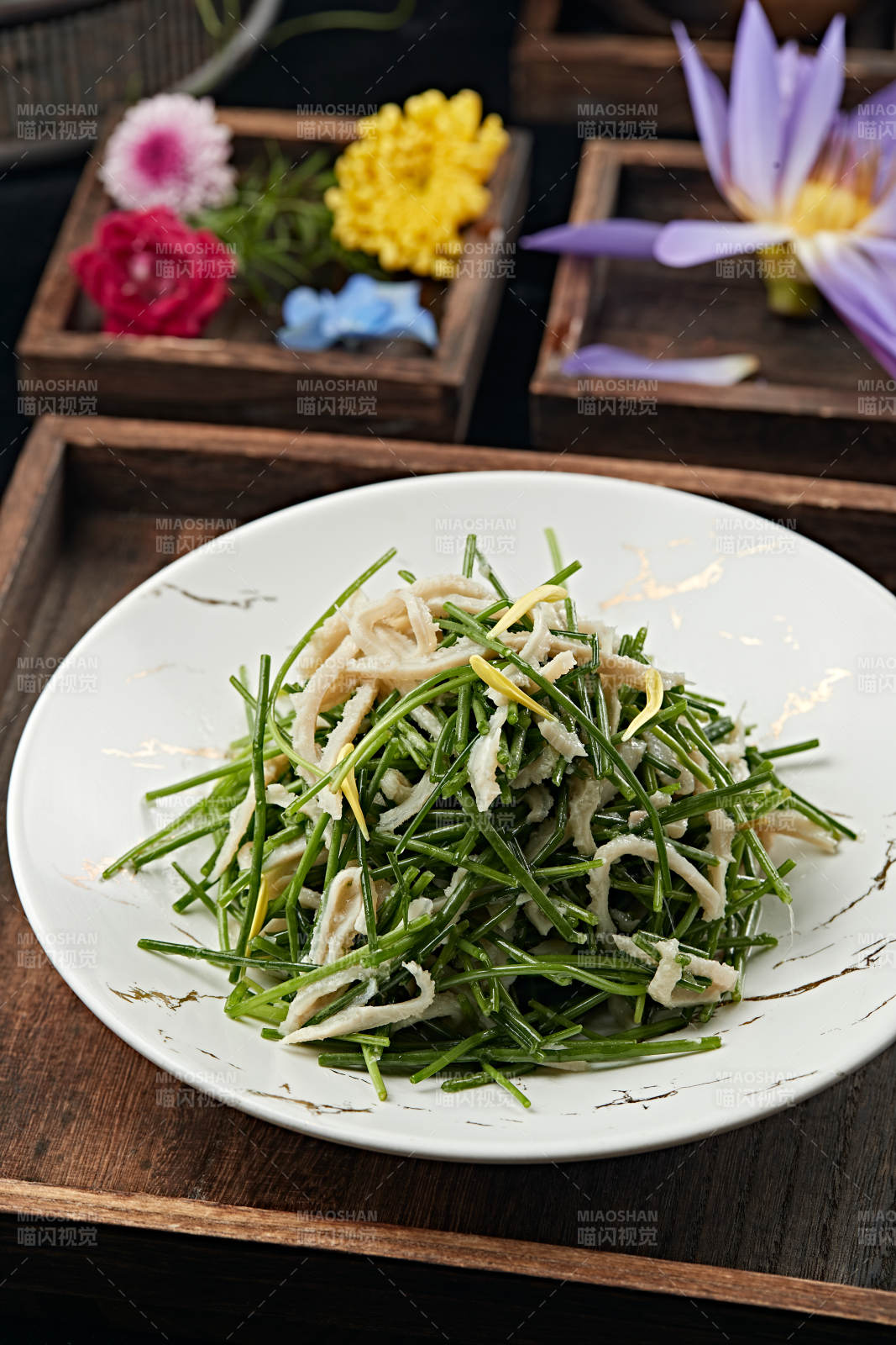 涼拌沙蔥羊肚絲