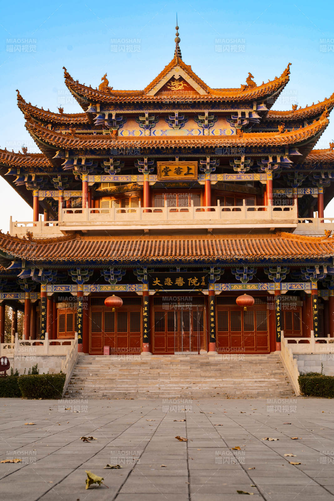 大悲禅寺—古寺巍峨映蓝天