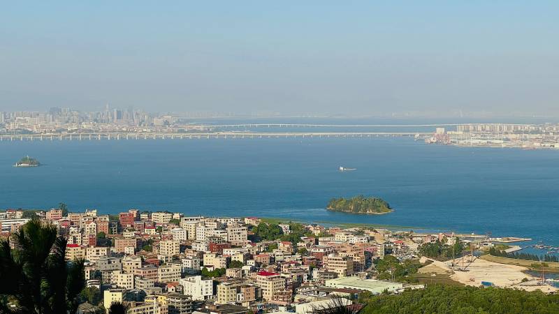 厦门海滨城市风光