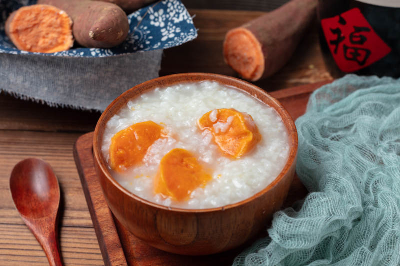 暖胃红薯粥