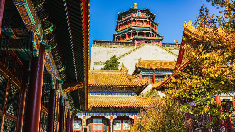 颐和园秋日美景