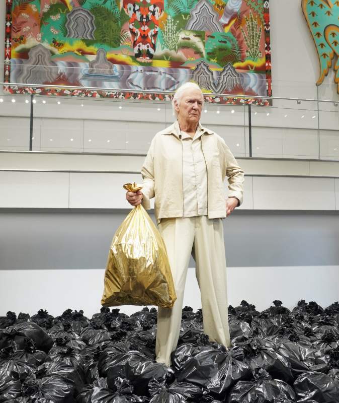 美术馆里的“拾荒者”