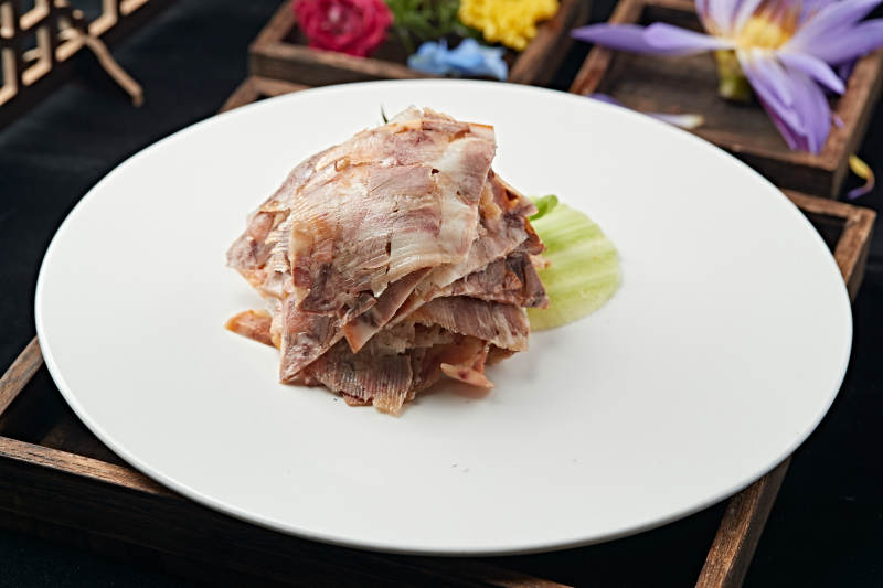 凉菜切片柴沟堡熏肉熏肘花