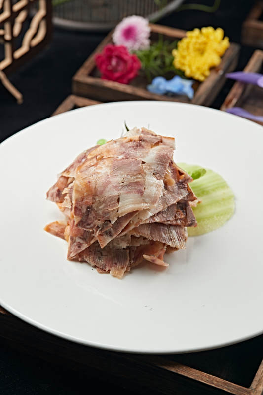 凉菜切片柴沟堡熏肉熏肘花