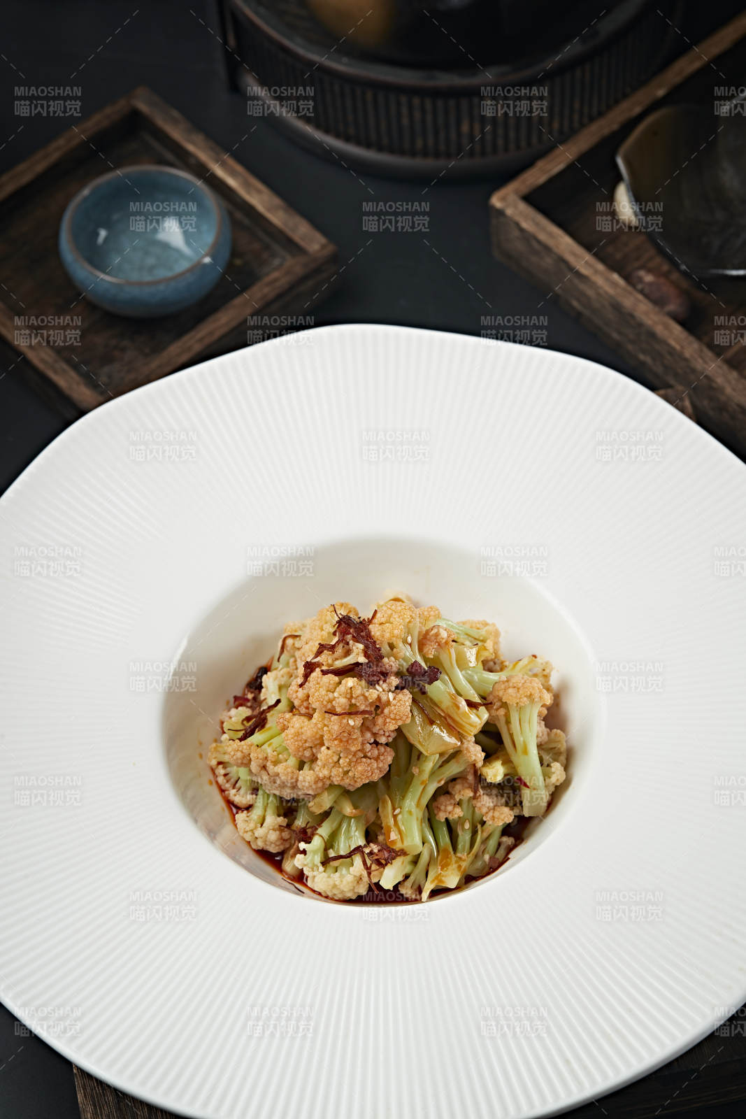 香辣红油花椰菜菜花