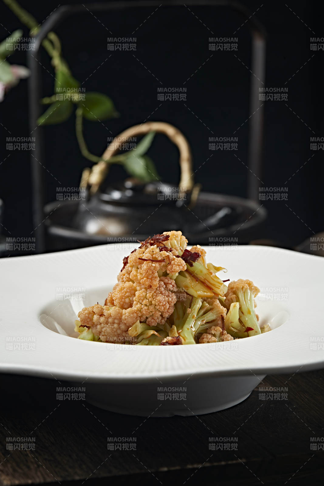 香辣红油花椰菜菜花