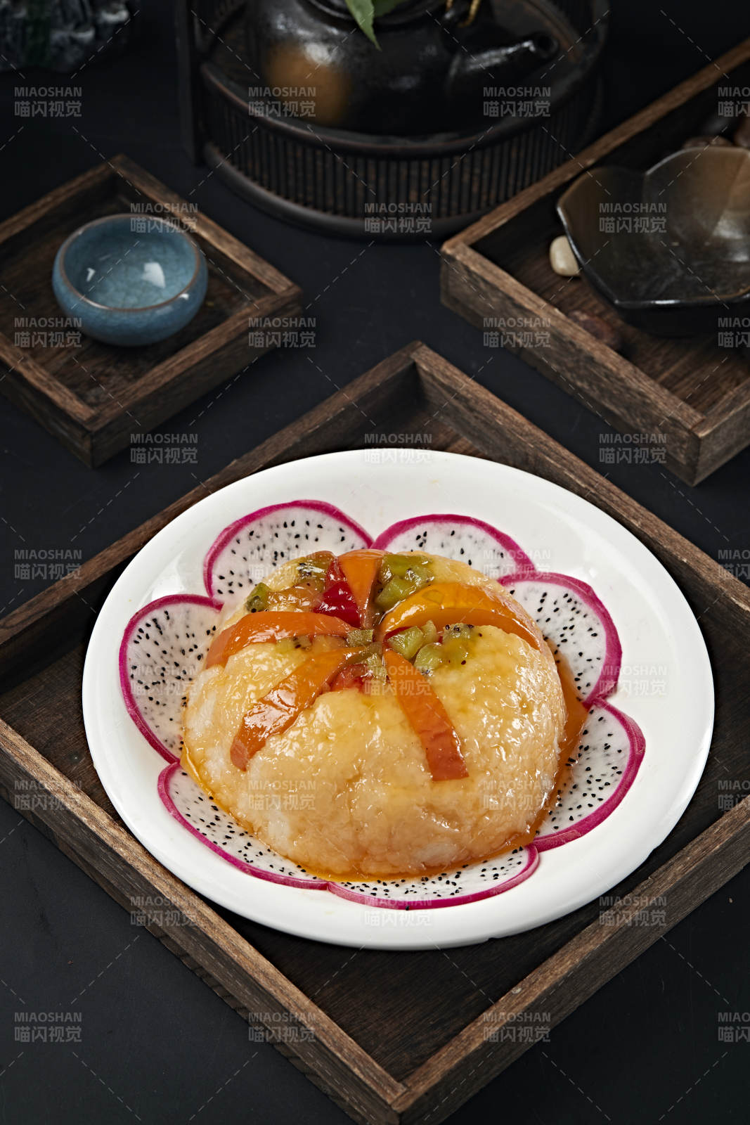 香蒸南瓜水果八宝糯米饭