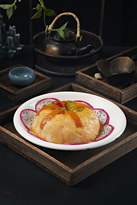 香蒸南瓜水果八宝糯米饭