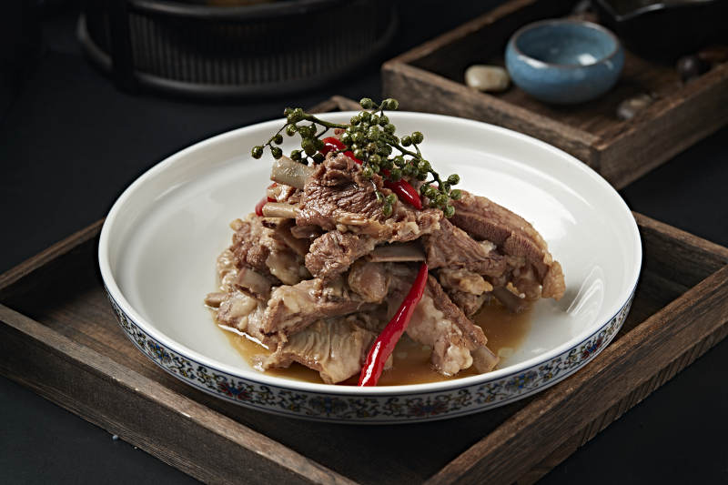 香辣藤椒炖羊排