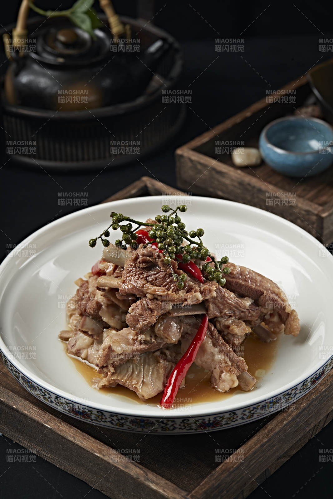 香辣藤椒炖羊排