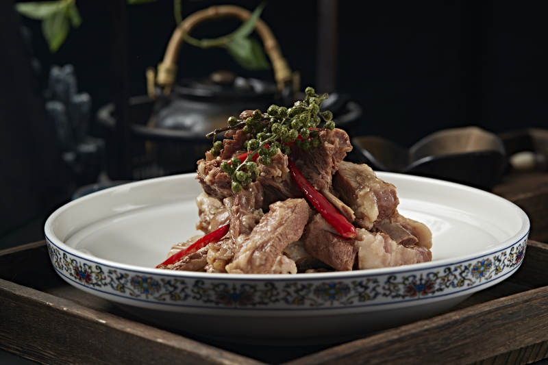香辣藤椒炖羊排