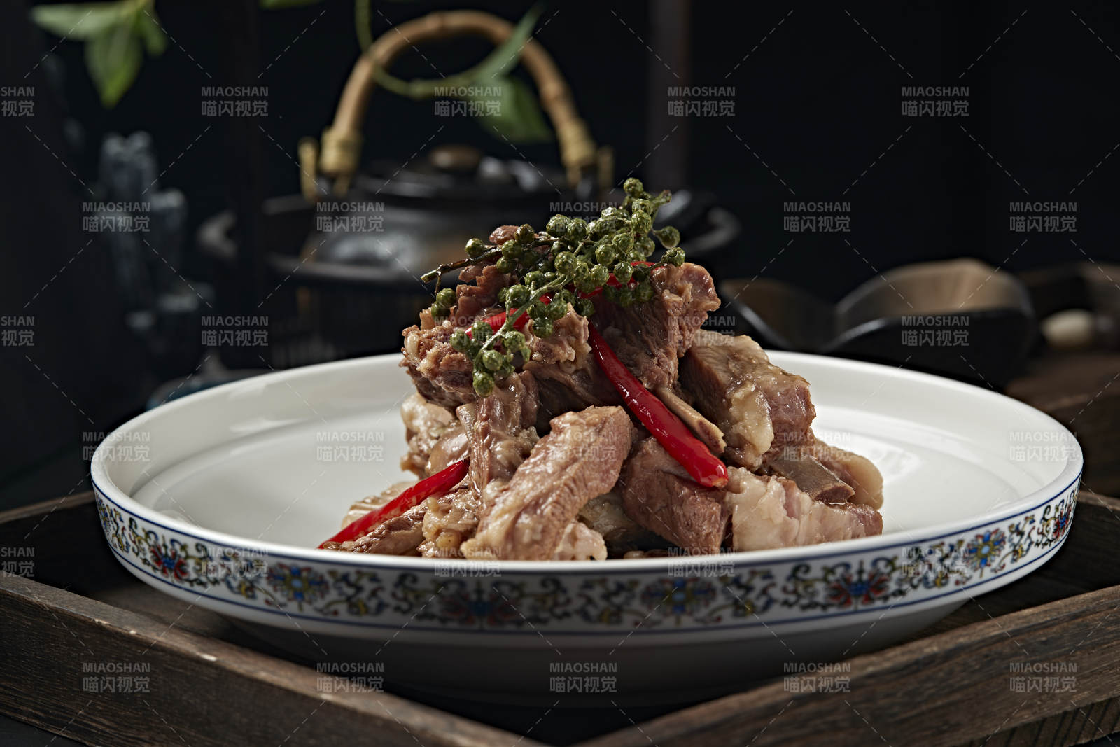 香辣藤椒炖羊排