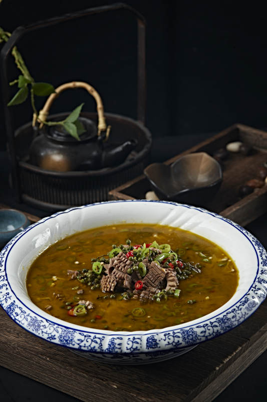 藤椒椒麻酸汤腰花