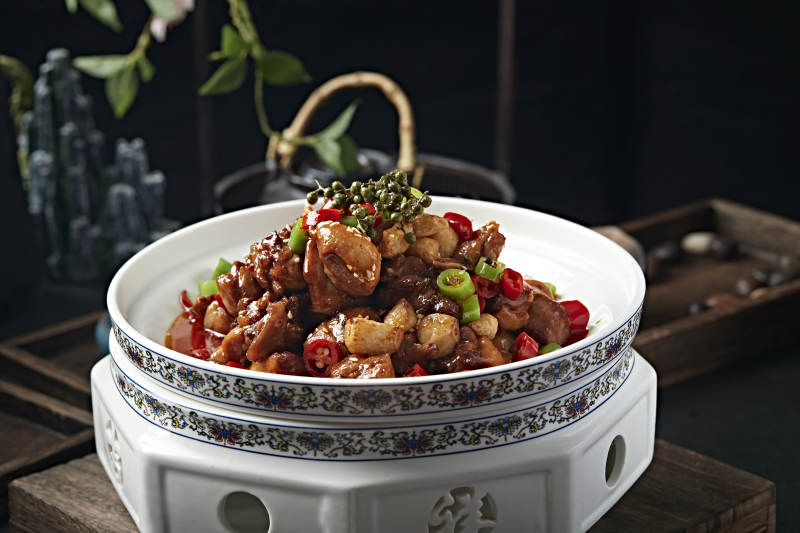 蒜子香辣藤椒鸡块