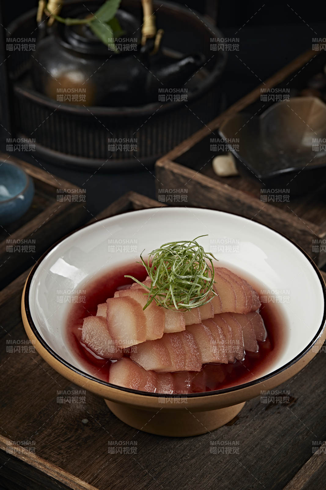 美味紅酒腌雪梨