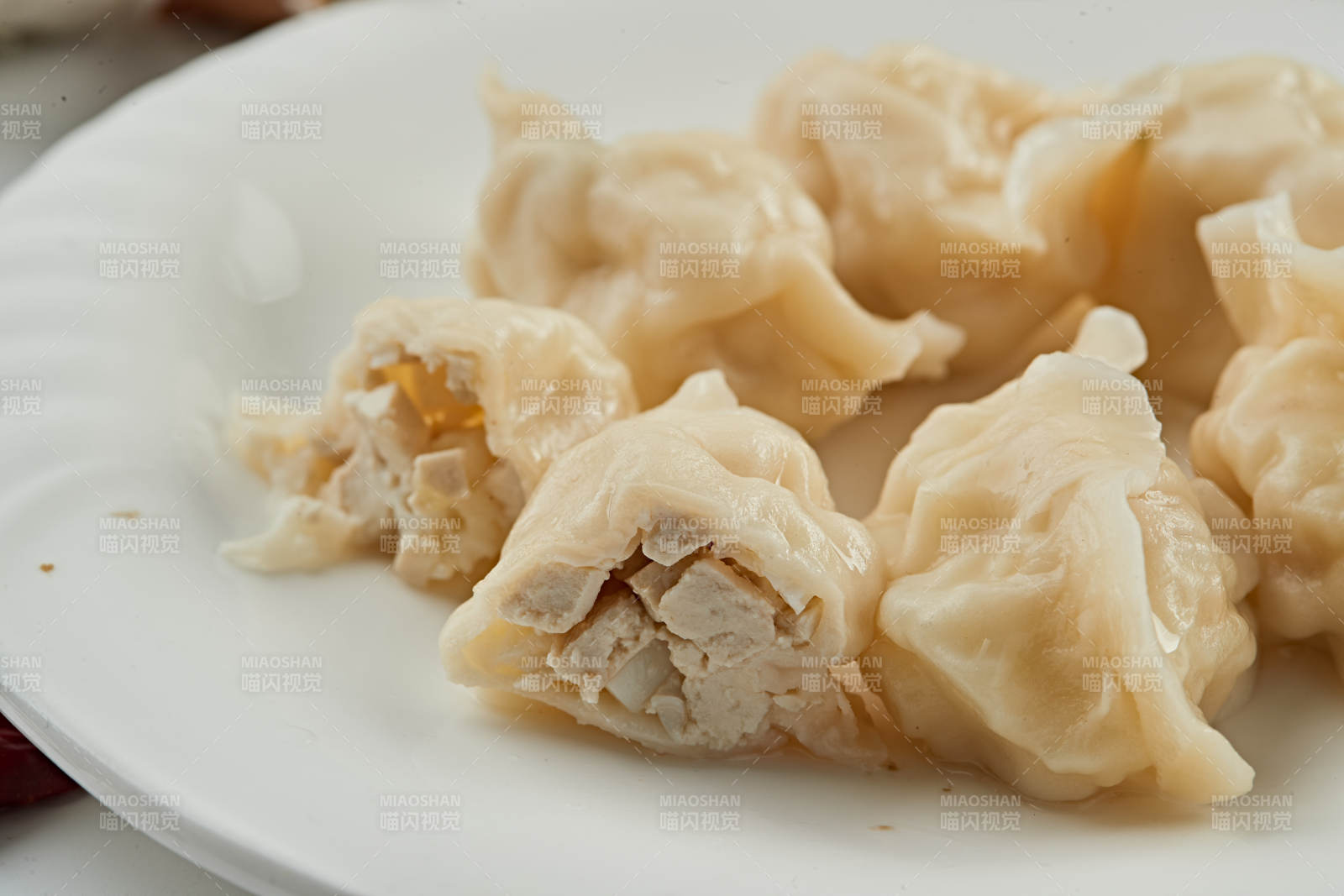 手工豆腐大葱馅饺子