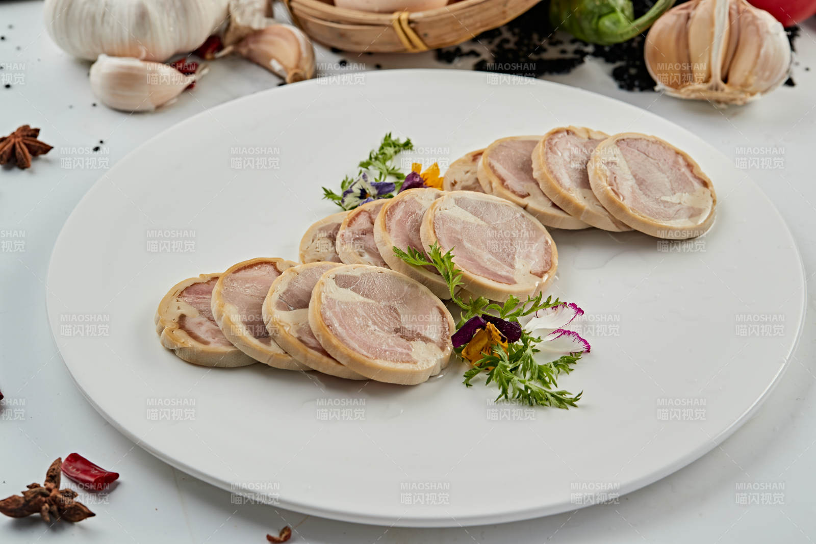 柴溝堡豆皮熏肉卷