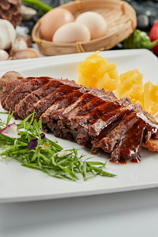 黑胡椒酱牛肋脱骨肉