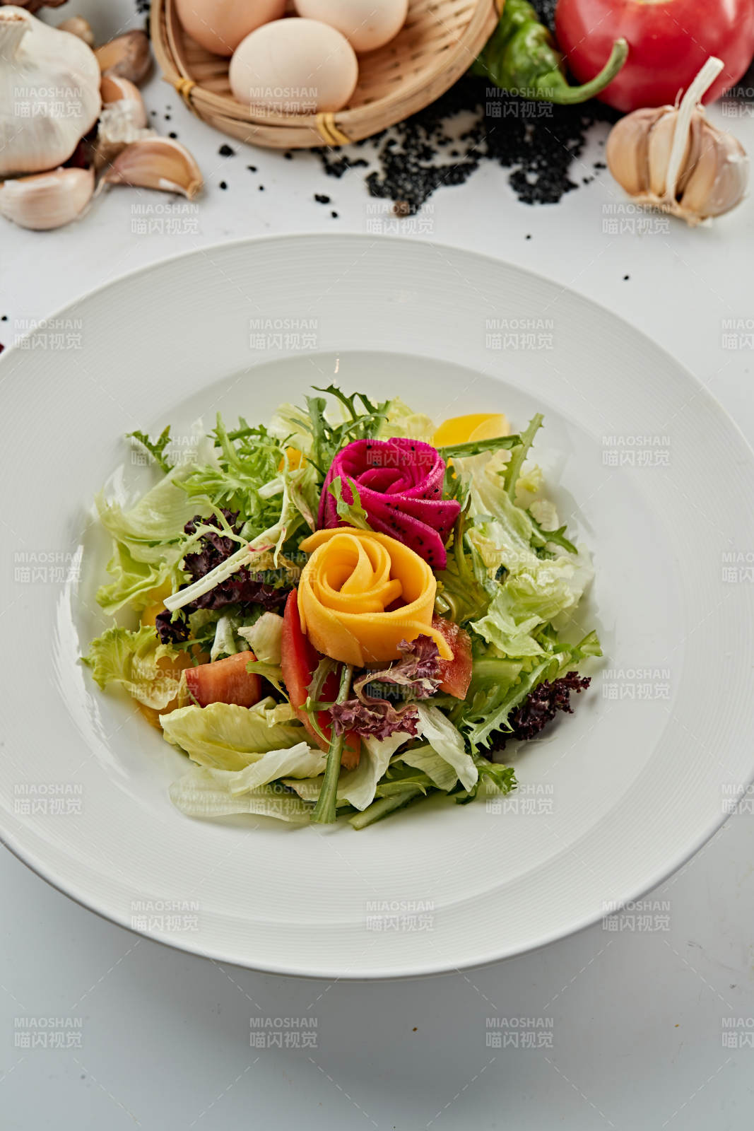 芙蓉富贵拌时蔬