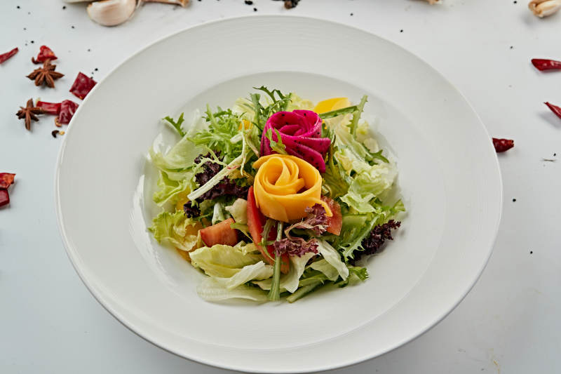 芙蓉富贵拌时蔬