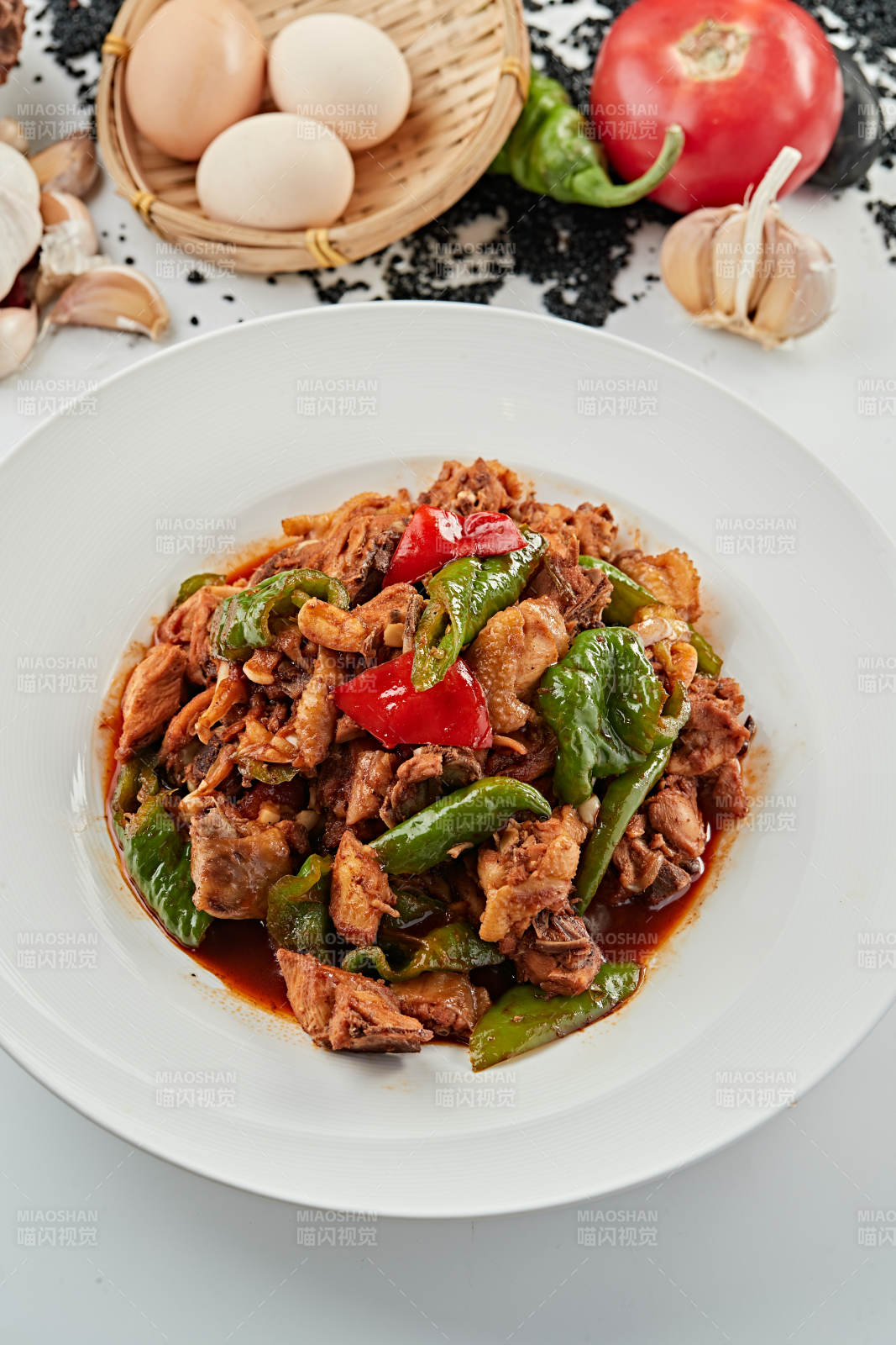 红烧新疆大盘鸡