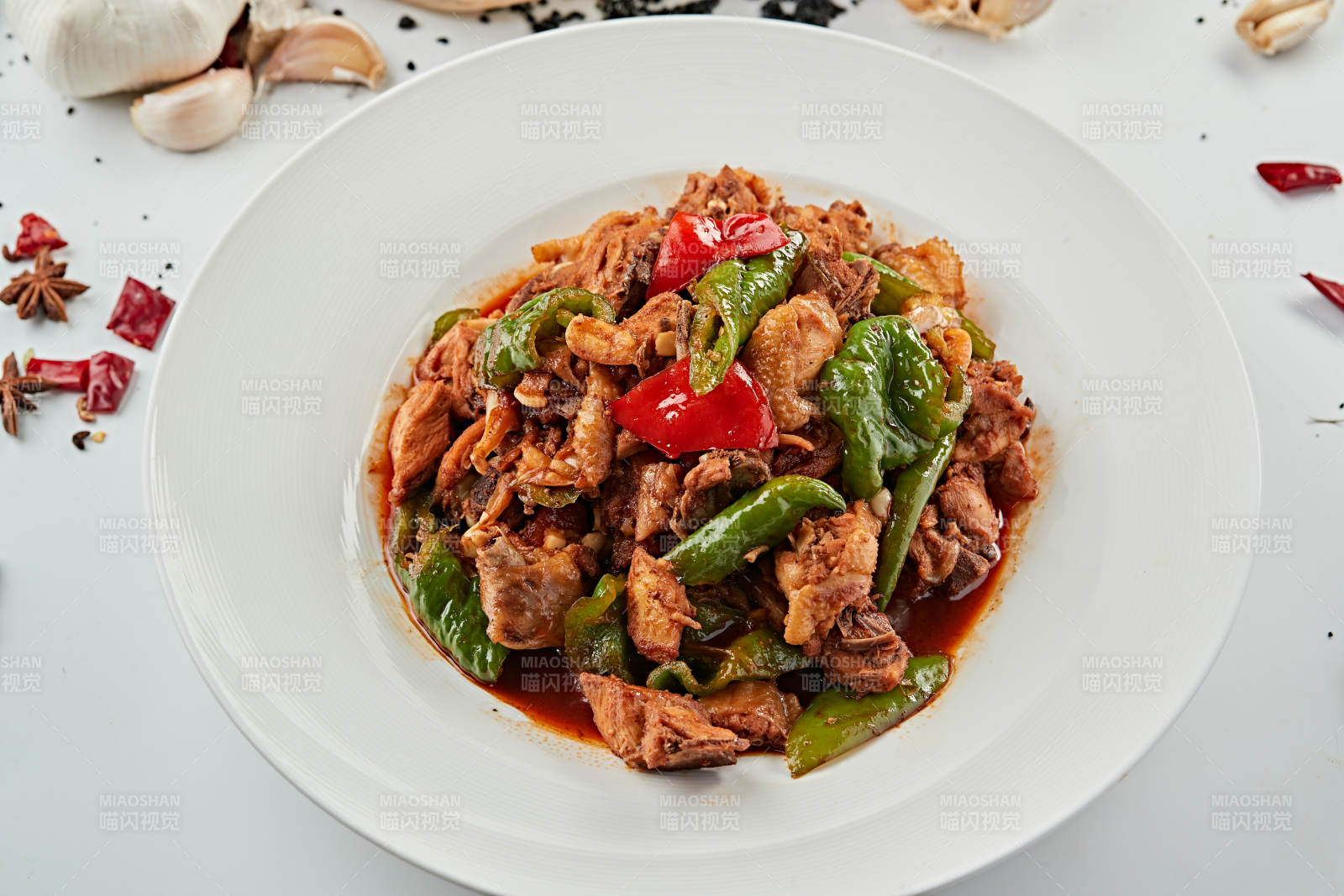 红烧新疆大盘鸡