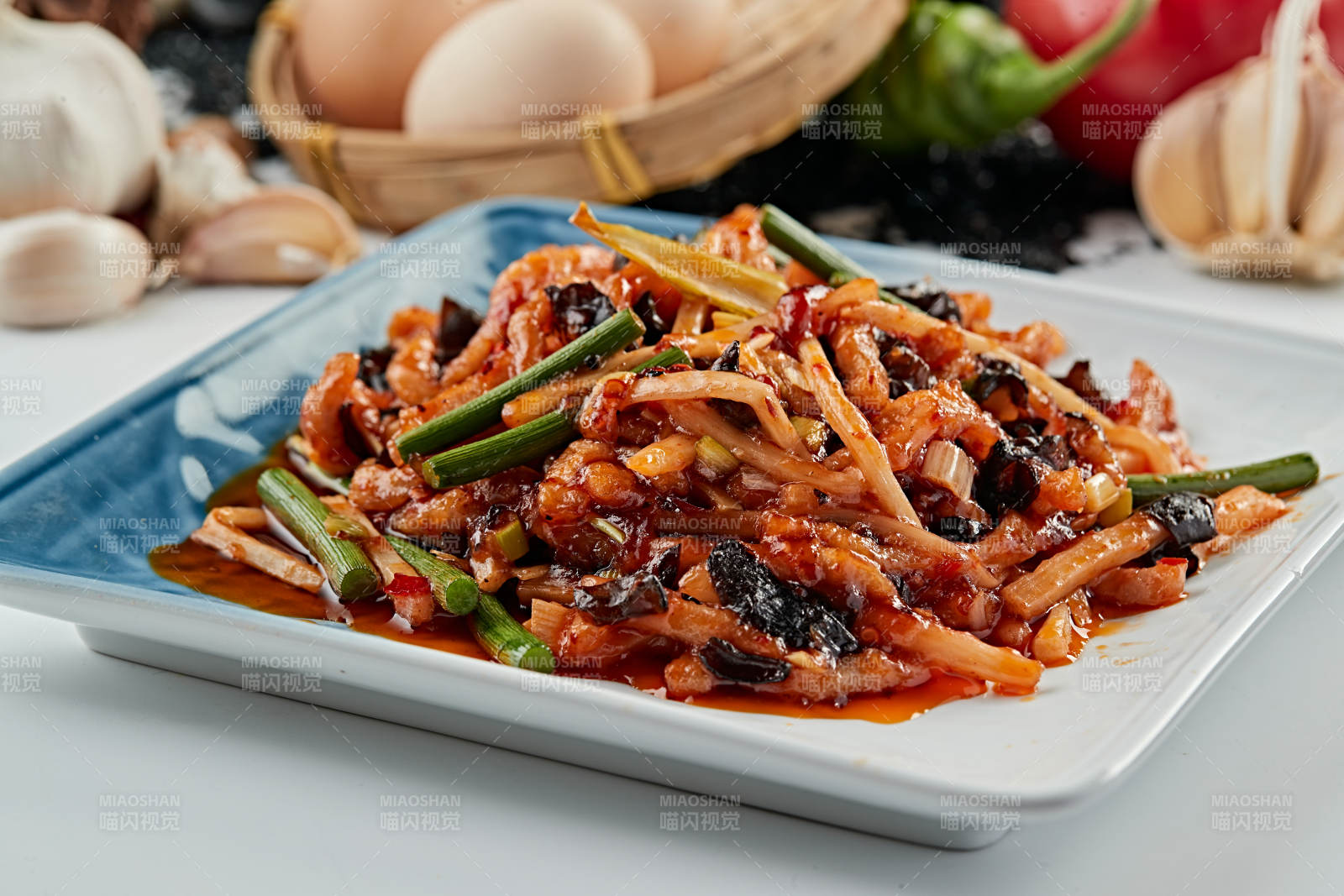 家常美味魚香肉絲