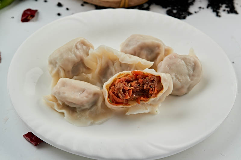 手工羊肉胡蘿卜餡餃子