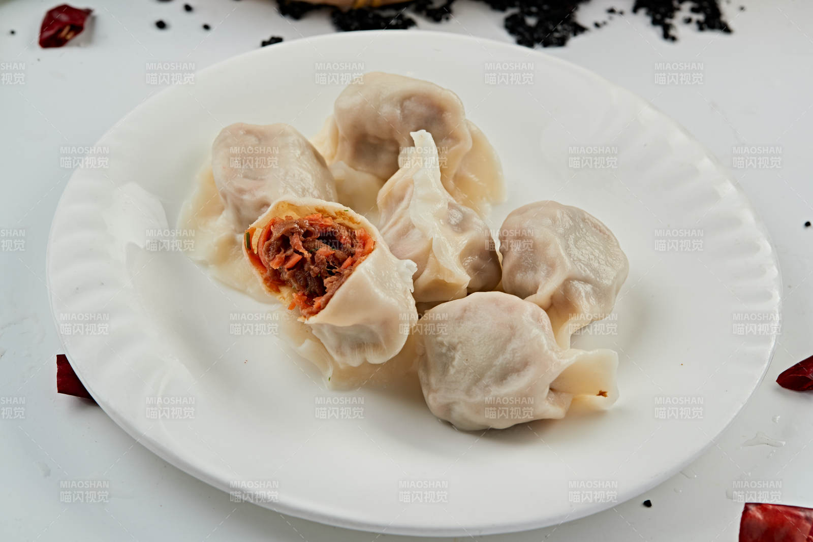 手工羊肉胡蘿卜餡餃子