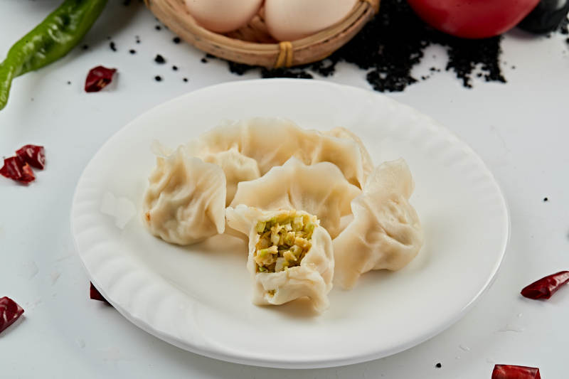 手工素三鮮餡餃子