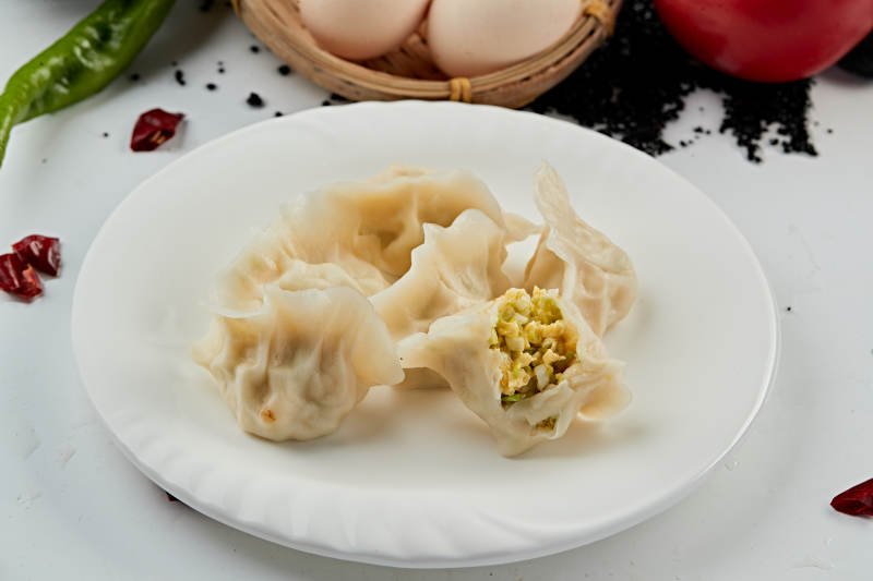 手工素三鮮餡餃子