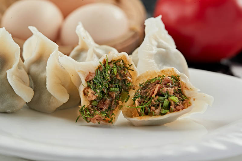 手工鮮豬肉茴香餡餃子