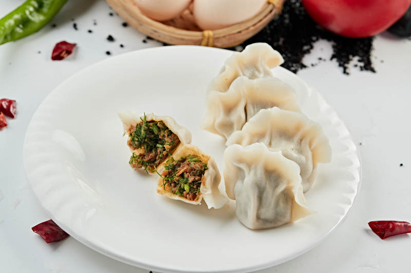 手工鮮豬肉茴香餡餃子