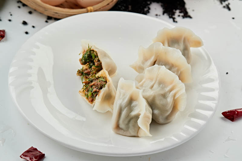 手工鮮豬肉茴香餡餃子