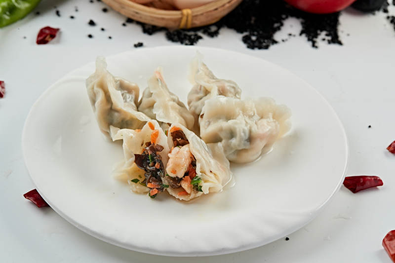手工三鮮大蝦仁餡餃子