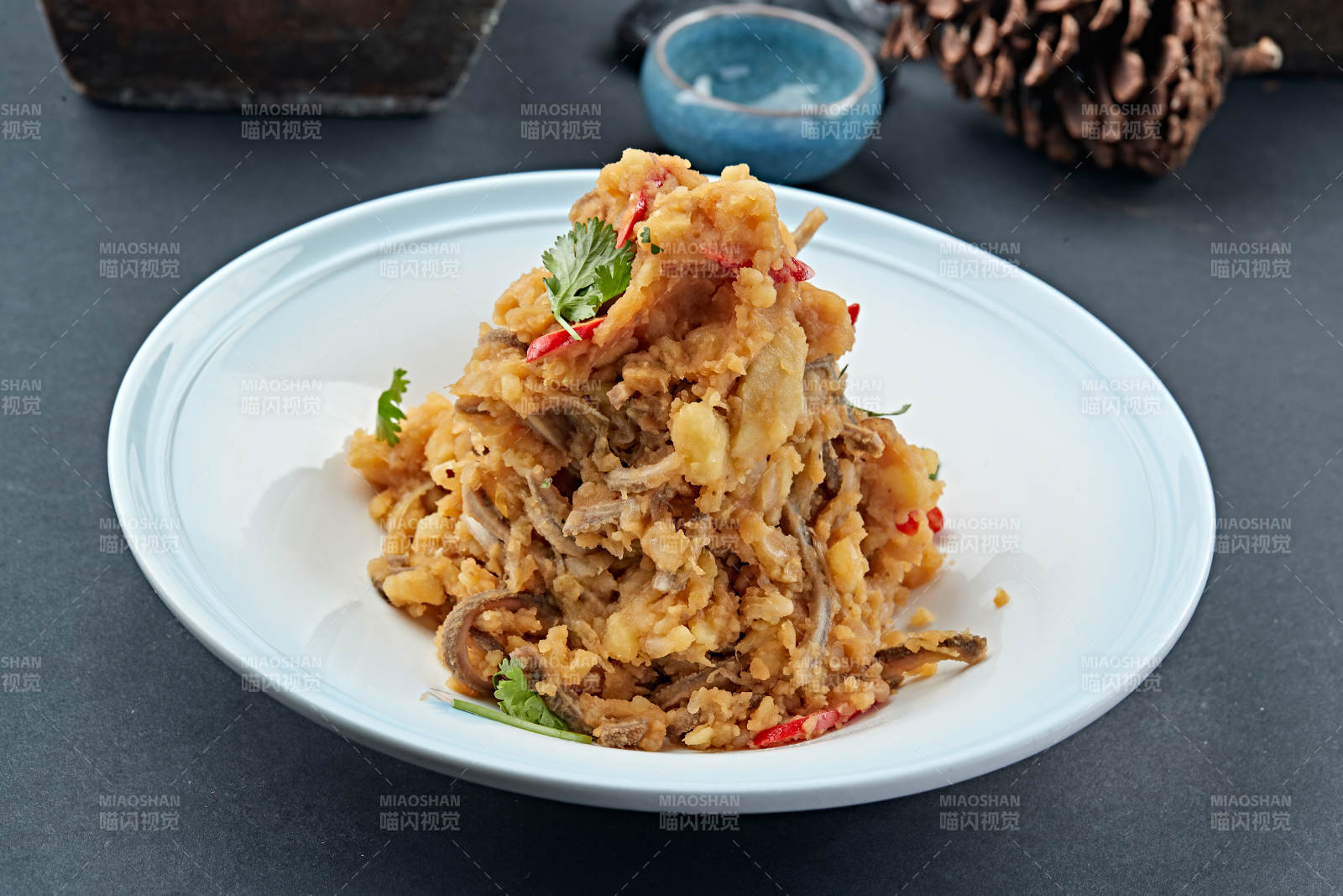 土豆泥酸菜猪肚丝