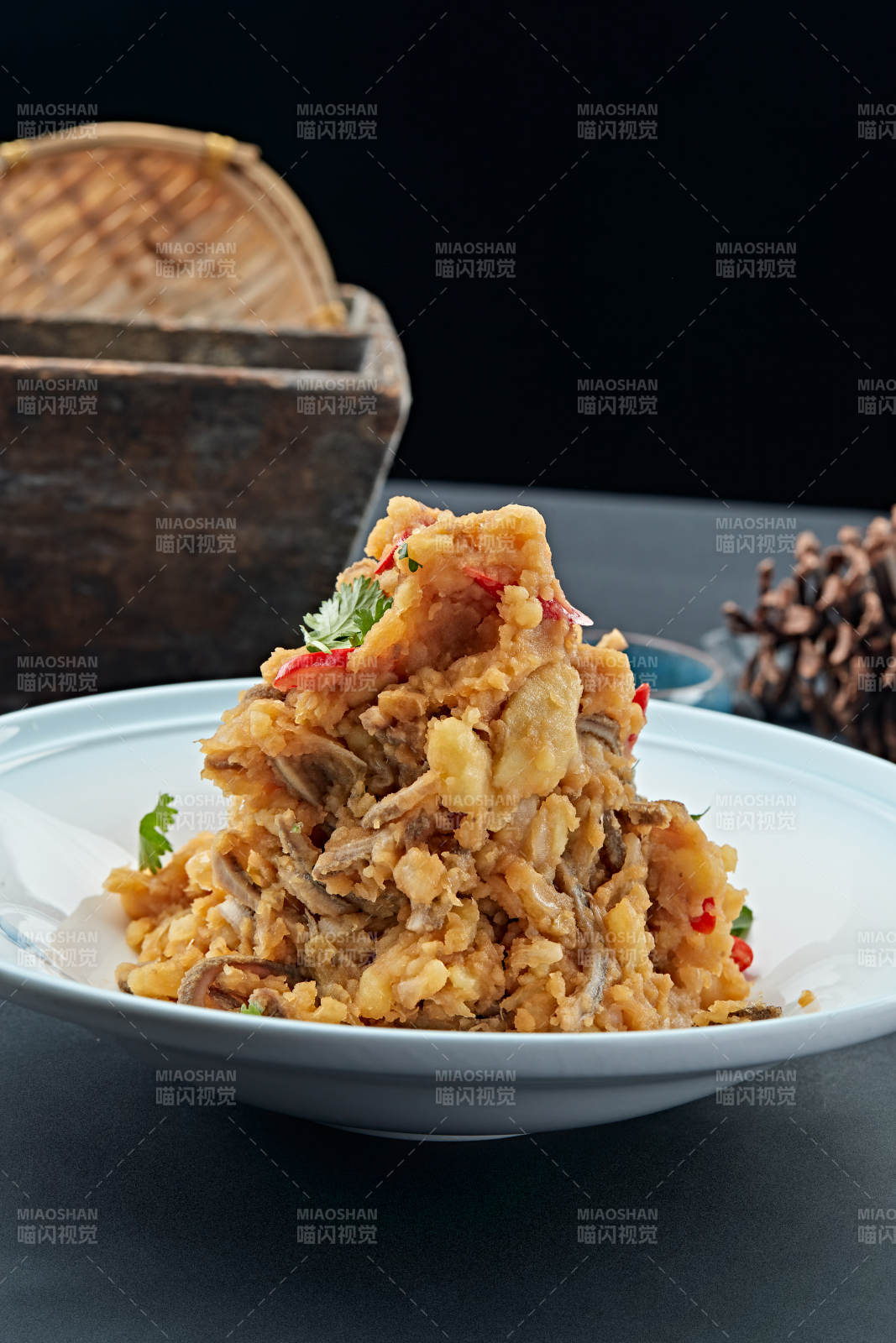 土豆泥酸菜猪肚丝